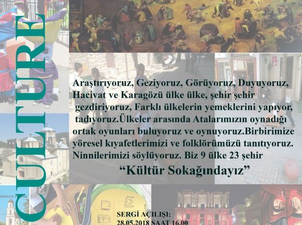 Kültür Sokağı Projesi İzmir Sergisi